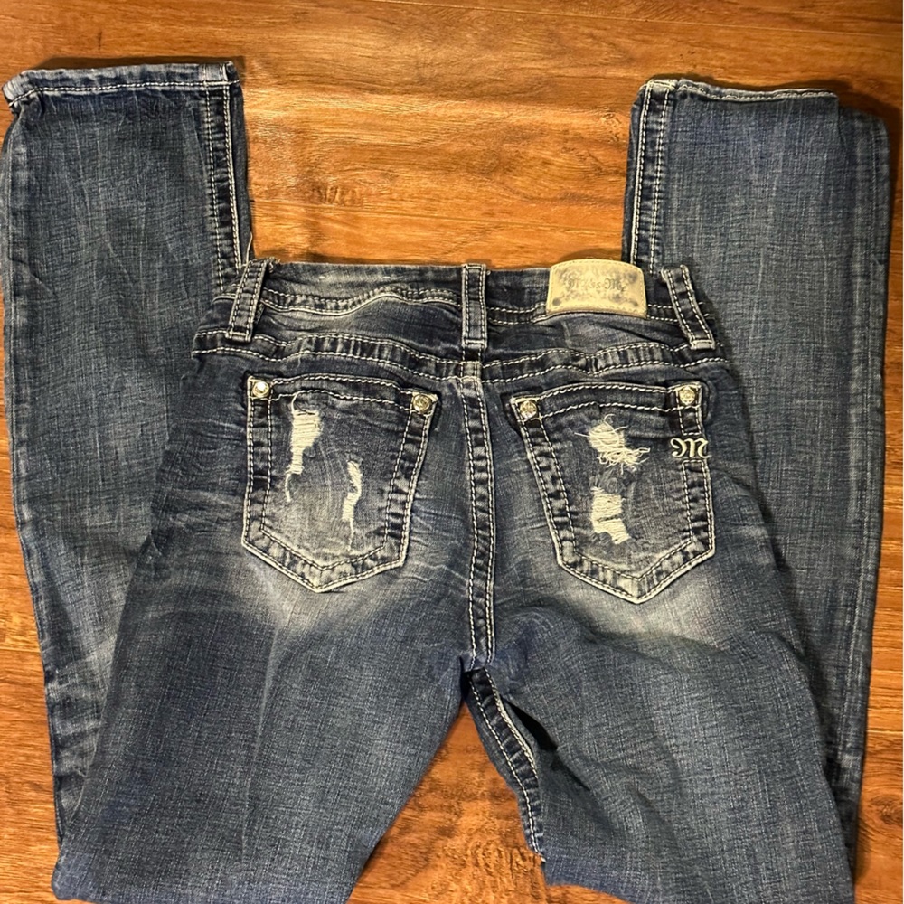 Miss Me size 26 straight leg jeans